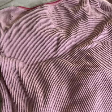 gold seamless top depop