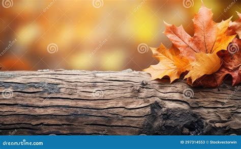 Tree Fall Border Leaves Close Stock Image - Image of organic, beauty: 297314553