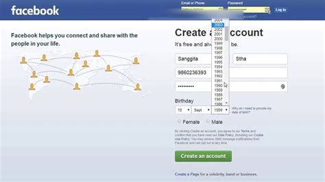 sign   facebook  email  phone number youtube