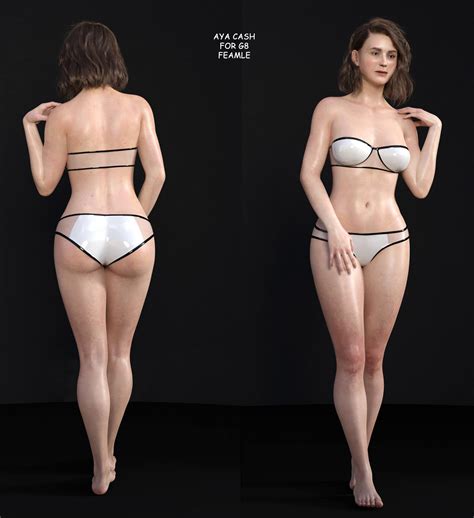 Aya and Kayla Bundle for Genesis 8 Female - Daz Content by Hanyo DaZ