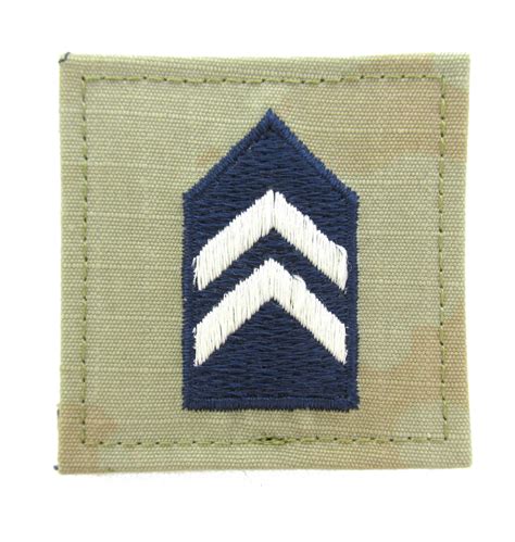 Air Force ROTC OCP Rank - 2x2 Rank Insignia with Hook Fastener ...