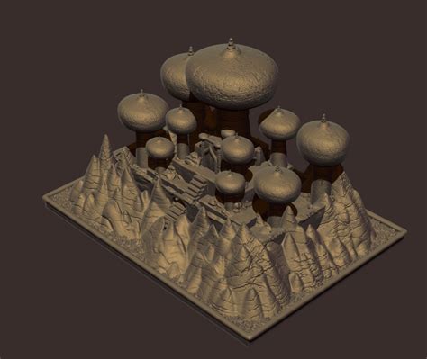 Free STL file Agrabah City 🏙️ ・3D printable design to download・Cults