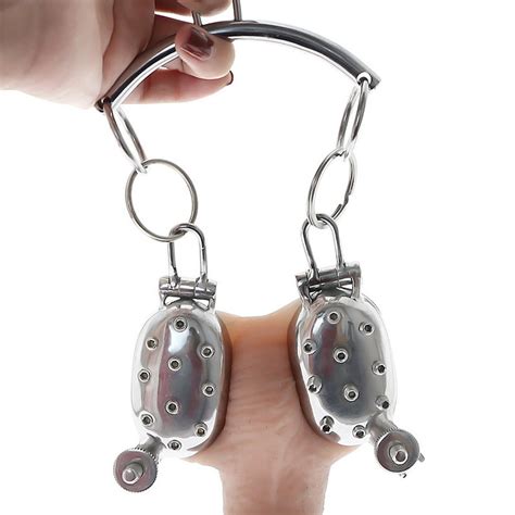 cbt cock ball torture evil shells ball crusher  ball etsy