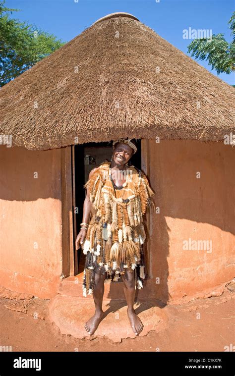 South Africa, Kwazulu-Natal province, traditional zulu craft center of ...