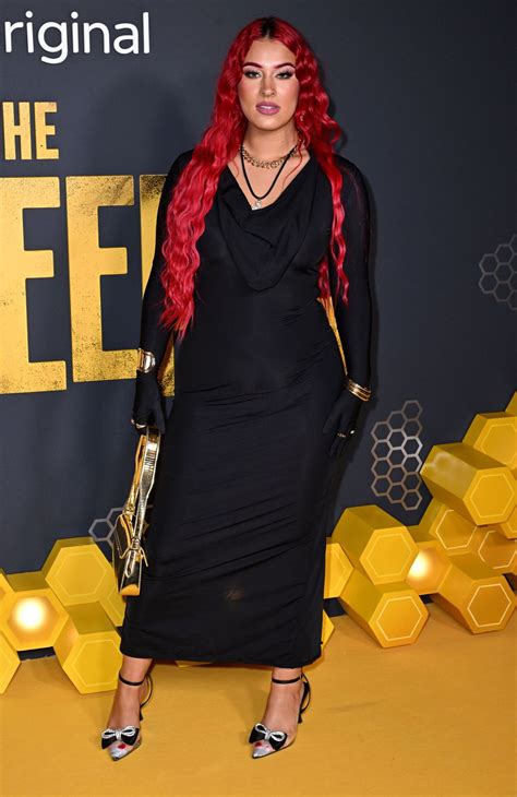 MEGAN BOLTON at The Beekeeper Premiere at VUE West End in London 01/10