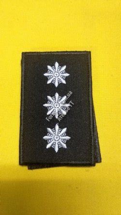 Погоны старший лейтенант полиции на липучке