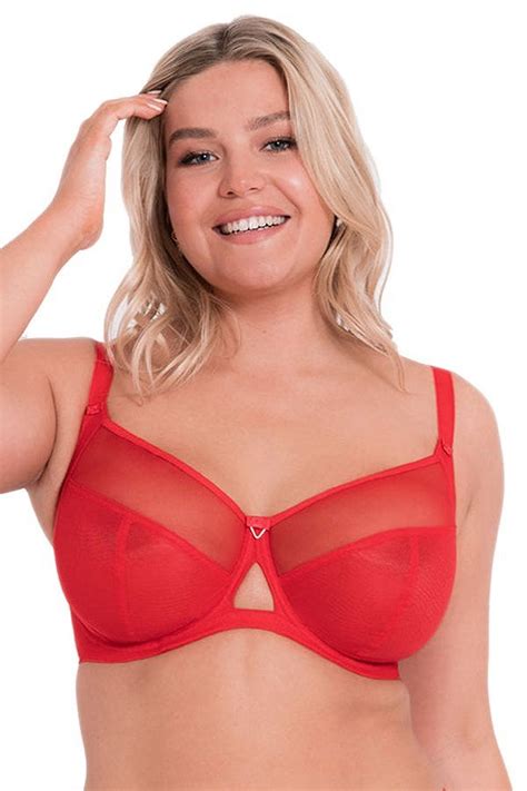 Curvy Kate Victory Balcony Bra -CK9001 (Poppy Red, 36HH) - Walmart.com