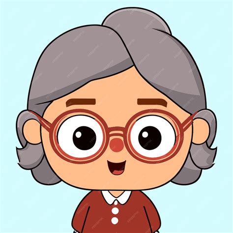 Abuela vector illustration cartoon | Premium AI-generated vector