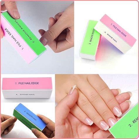 4 Steps Nail Buffer Nail Buffer File 4-Steps Grinding Polishing Block