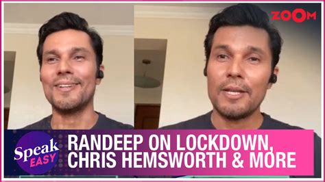 Randeep Hooda on working with Chris Hemsworth, Salman Khan, Radhe, Love ...