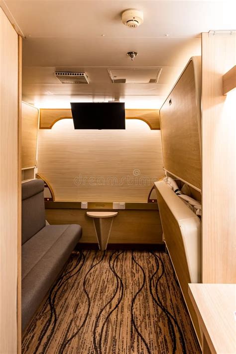 Interior of Small Cabin in Passenger Ship Stock Photo - Image of ferry ...