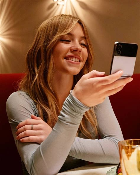 Sydney Sweeney - Samsung Galaxy Campaign June 2023 • CelebMafia