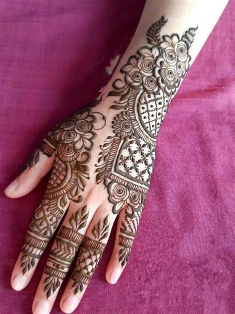 arabic  hand bridal mehndi designs unique modern full hand