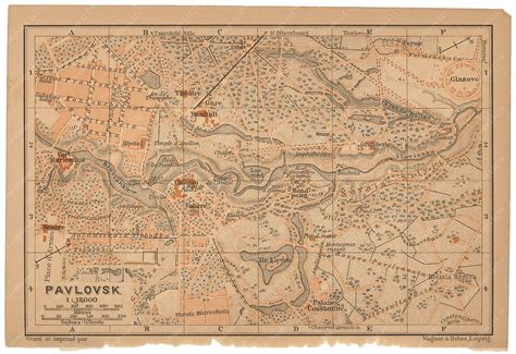 Saint Petersburg, Russia 1902: Pavlovsk Palace – WardMaps LLC