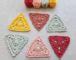 Floral Crochet Triangle Bunting Pattern (Free) - Made by Gootie