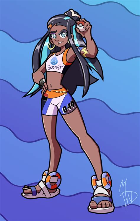 Nessa Pokemon Fanart by HeyitzMick on DeviantArt