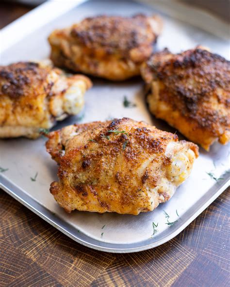 Baked Bone In Chicken Thighs - Recipes With Taste