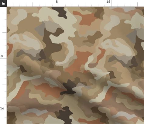 desert camo fabric spoonflower