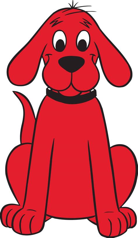 Download Minimalist Clifford the Big Red Dog Wallpaper Wallpaper ...