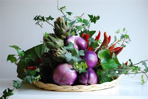 13 vegetable arrangements ideas