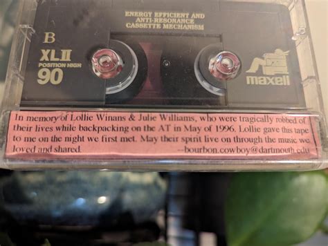 Recently traded for some old tapes. This one seems to have quite the