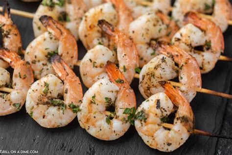 Grilled Shrimp Skewers Recipe - grillonadime.com