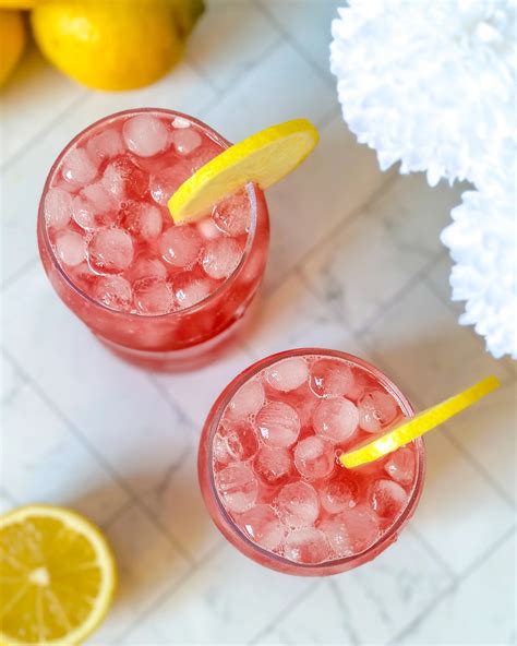 Homemade Pink Lemonade - Claire Bear Bites