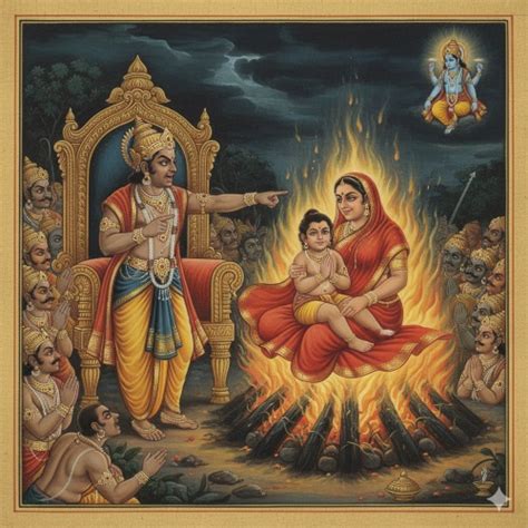 prahlad  boy  taught  world  power  devotion dharma