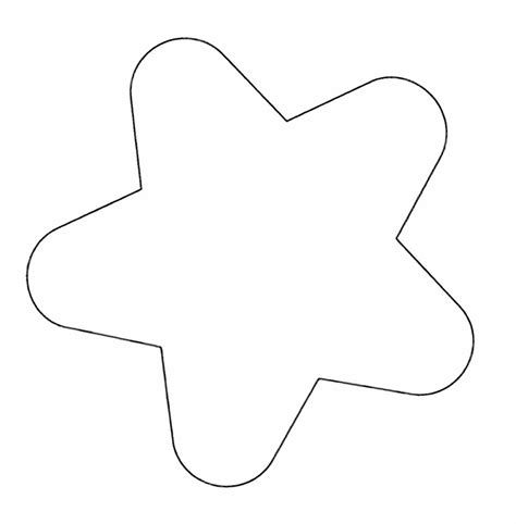 Estrela Pequena Para Imprimir - 5