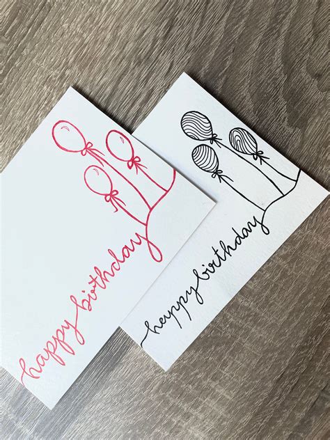 Handmade Birthday Card - Etsy