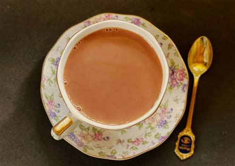 Kashmiri Pink Tea / Kashmiri Salt Tea Recipe by Madhumita Bishnu - Cookpad