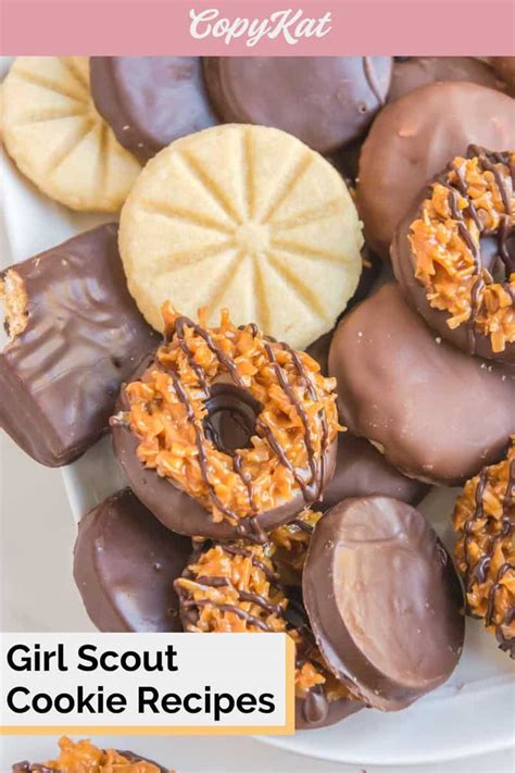 Girl Scout Cookie Recipes - CopyKat Recipes