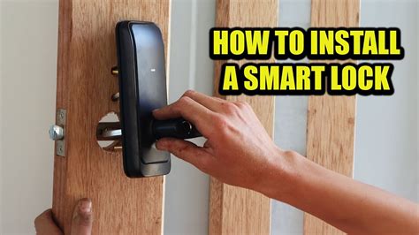 How to Install a Smart Door Lock - YouTube