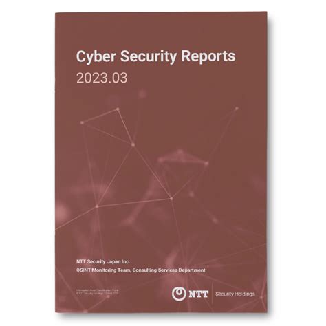 Cyber Security Report #3 - 2023 - NTT Security - EN