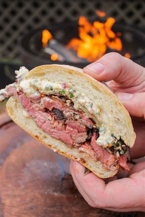 Chimichurri Sandwich Dominican Chimichurri Burger My Dominican