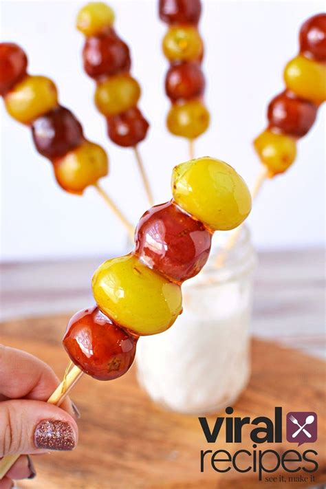 Candied Grapes Tanghulu | How to make Crunchy Candied Fruit