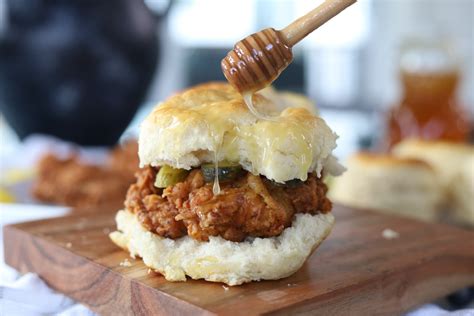 Honey Butter Chicken Biscuit - One Stop Chop