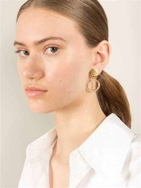 Canopies loop earrings no2 by Lind & James | Finematter