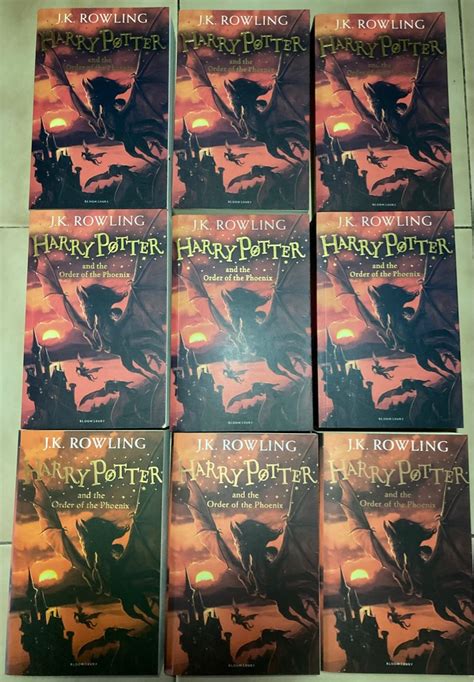 Harry Potter Books- Harry Potter Book 5-Harry potter and the order of ...