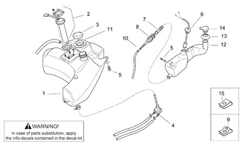 Aprilia SR 50 (WATER COOLED) SR 50 CARB (CHASSIS NUMBER PREFIX: ZD4MZ ...