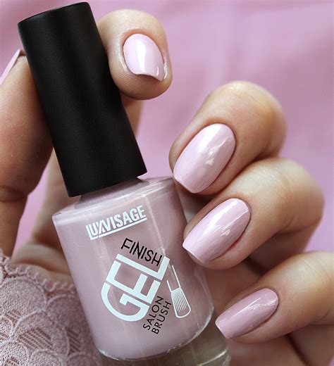 LuxVisage Лак для ногтей GEL finish тон 1 серо-розовый 9мл – купить в ...