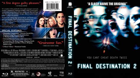 Final Destination 2 - Movie Blu-Ray Custom Covers - Final Destination 2 ...