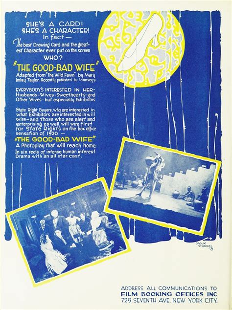 The Good-Bad Wife (1920)