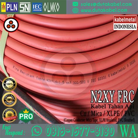 Jual Kabel N2XY FRC 4x1,5 mm2 METAL /4 x 1,5 mm2/4x1.5mm2/4x1.5 mm2/4 x ...