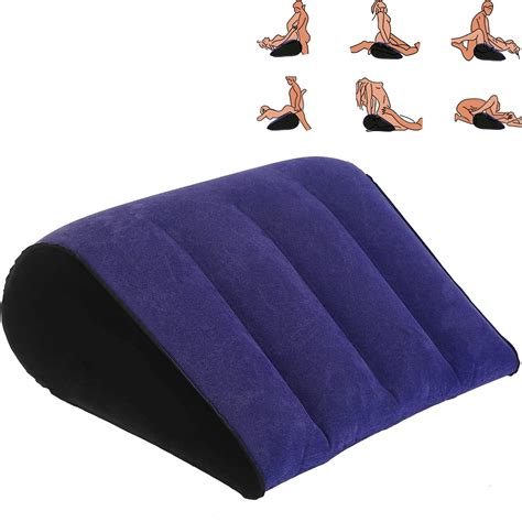 Amazon.com: Prosixtoy Triangle Inflatable Pillow for Sex Portable