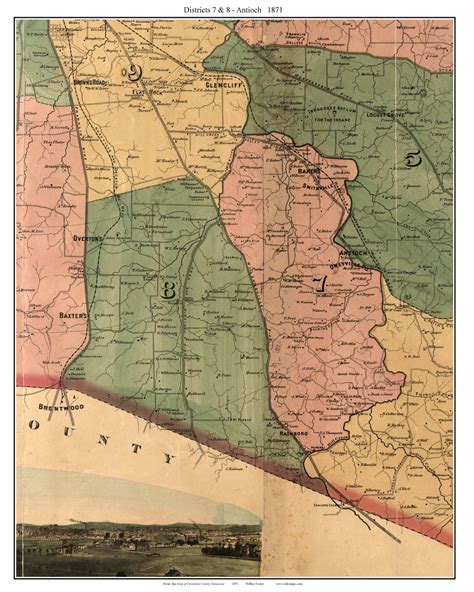 Map Of Antioch Tennessee