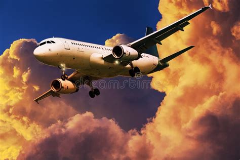 jet plane stock image image  flying conceptual flight