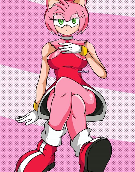 Amy Rose thicc by Garukage790 on DeviantArt