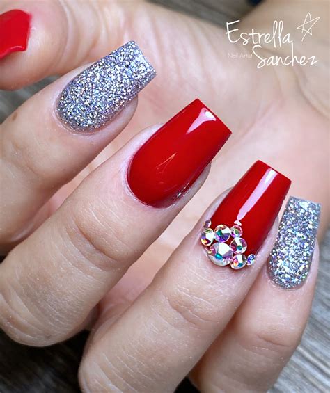 Nails Rojas Cortas Juveniles