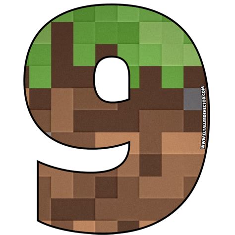 Numero 9 de Minecraft - El Taller de Hector